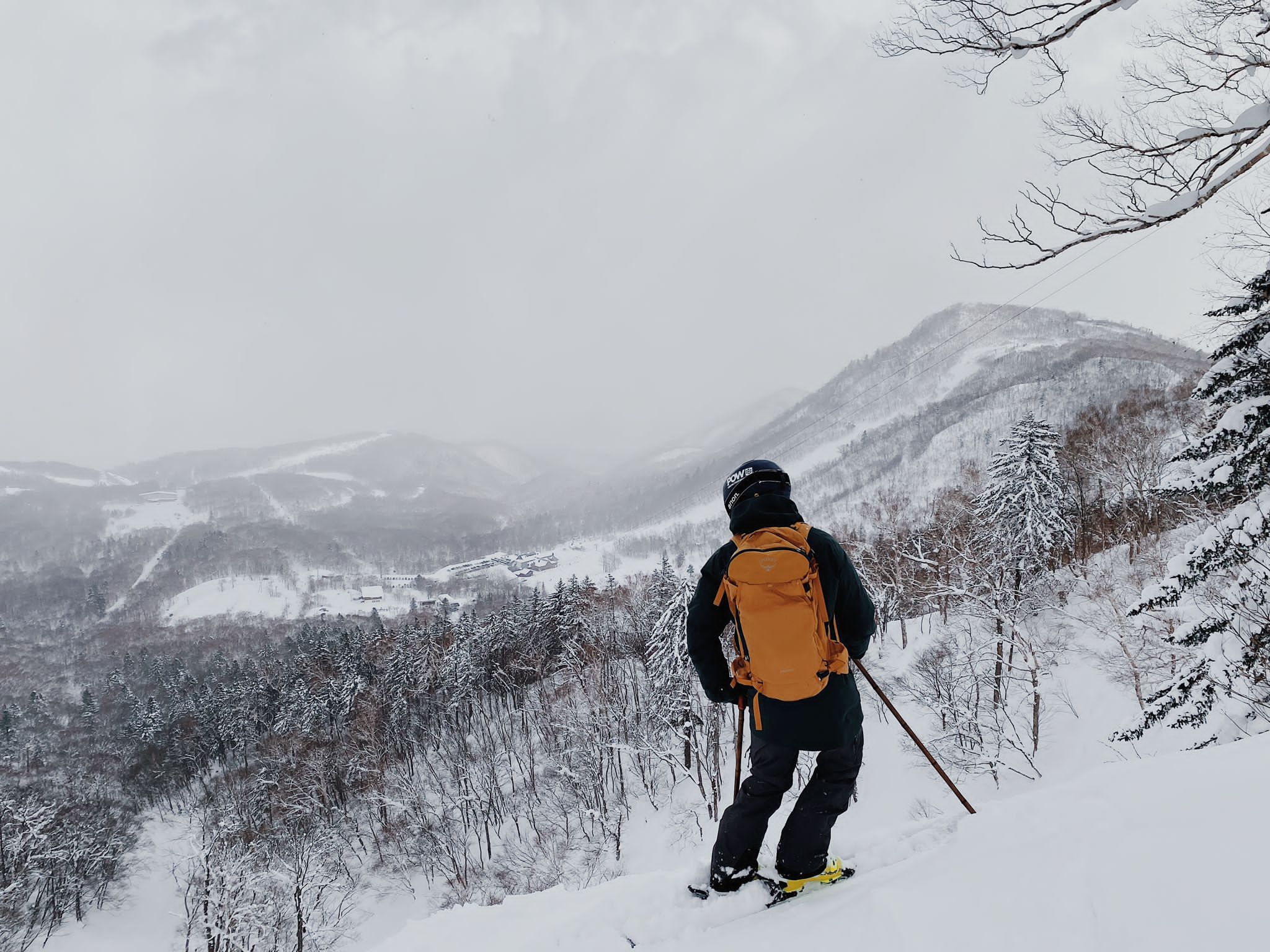 Overlooking Sapporo Teine