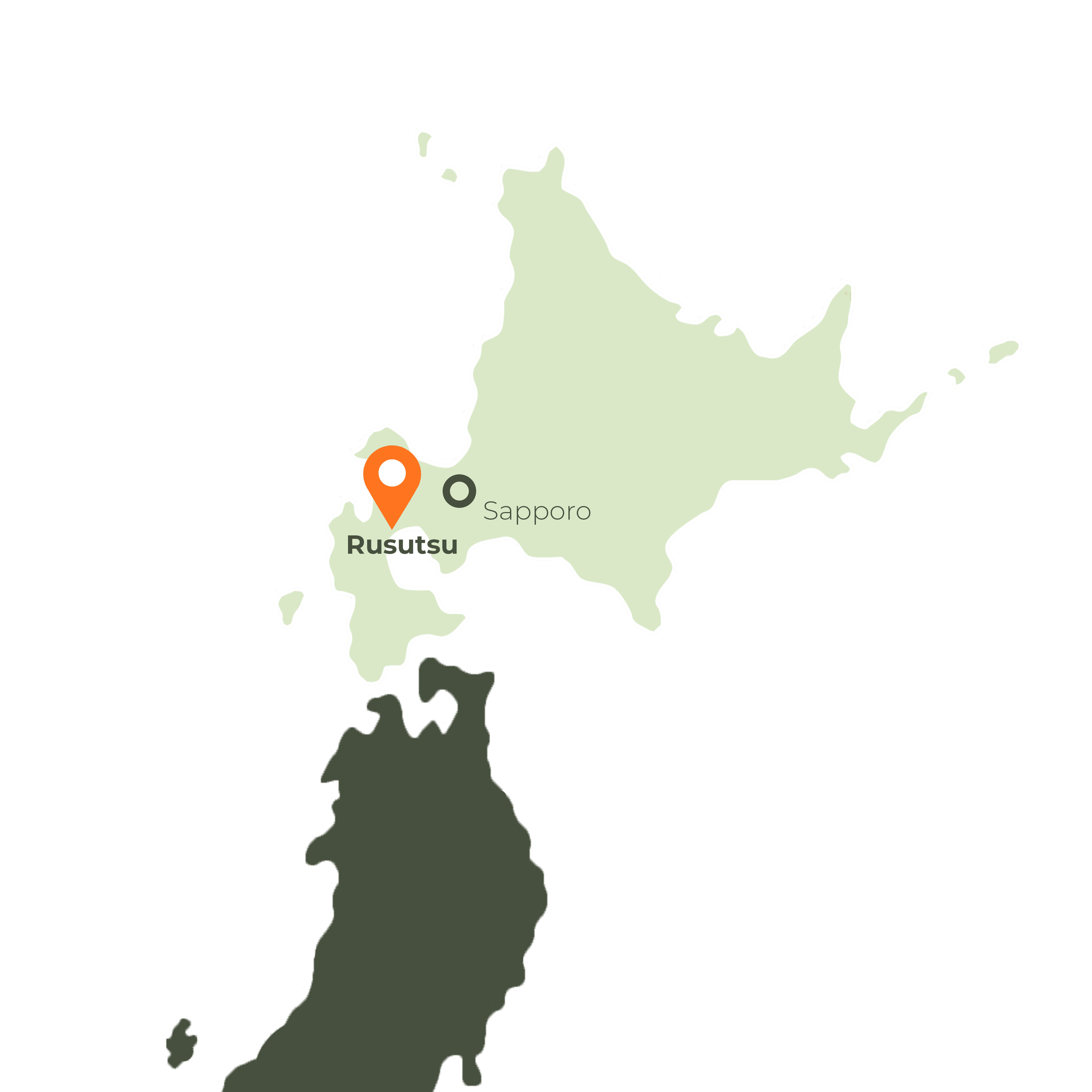A map of Rusutsu